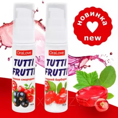 Гель-смазка TUTTI-FRUTTI OraLove Сладкий Барбарис