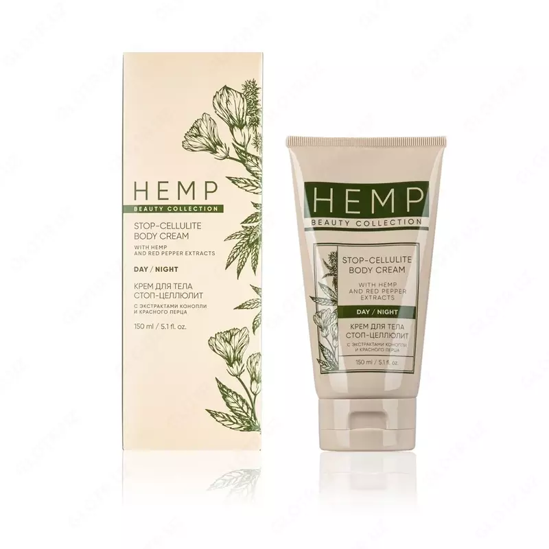   Крем для тела Стоп-целлюлит HEMP BEAUTY COLLECTION от компании Гринвей (Greenway) 150 мл (#03015) купить в Ташкенте