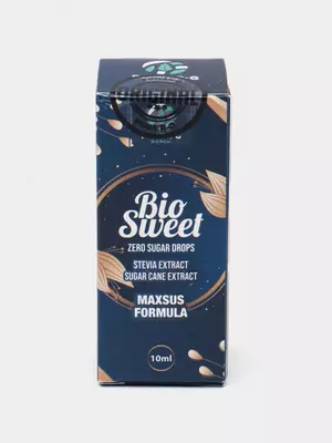 Заменитель сахара на основе экстракта Стевии "POWER-G" Bio Sweet (10 мл.)