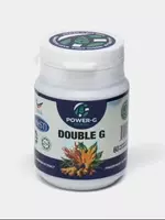  Qora zanjabil va barmoq ildizi kapsulalari POWER-G DOUBLE G (60 dona) - 