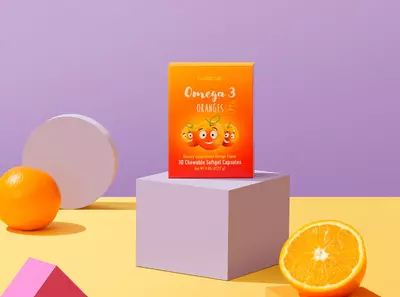  Omega-3 Apelsin (30 ta chaynaladigan kapsula) - 