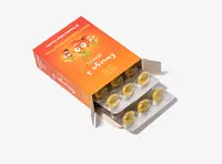  Omega-3 Apelsin (30 ta chaynaladigan kapsula) Chakana savdo
