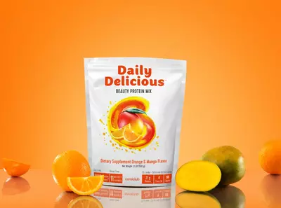 Daily Delicious Beauty Shake apelsin va mango tamli  500 g / 20 porsiya