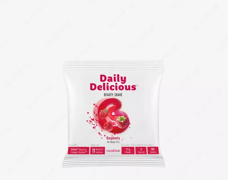  Daily Delicious Beauty Shake malina tamli  25 g / 1 porsiya - 
