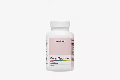Coral Club Coral Taurine  60 ta kapsula (AQSh)