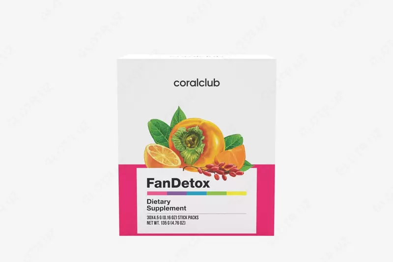 Комплекс экстрактов тропических растений и цитрусовых (БАД) Coral Club ФанДетокс  30 стик-пакетов (Южная Корея)