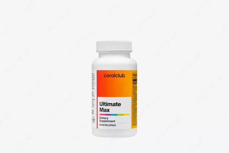 Muvozanatli vitamin kompleksi (parhez qoshimchasi) Coral Club Ultimate Max  60 ta kapsula (AQSh)