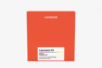 Coral Club Lipostik Fit vaznni nazorat qilish uchun qoshimcha  har biri 15 ml dan 15 ta tayoqchali paket. (Tayvan)