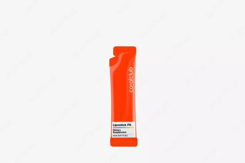  Coral Club Lipostik Fit vaznni nazorat qilish uchun qoshimcha  har biri 15 ml dan 15 ta tayoqchali paket. (Tayvan) - 