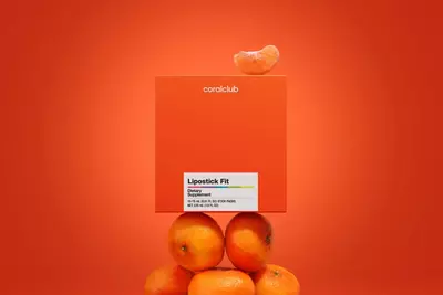  Coral Club Lipostik Fit vaznni nazorat qilish kompleksi (parhez qoshimchasi)  60 ta 15 ml tayoqchali paketlar  oylik paket (Tayvan) Chakana savdo