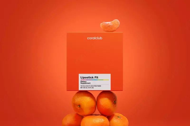  Coral Club Lipostik Fit vaznni nazorat qilish kompleksi (parhez qoshimchasi)  60 ta 15 ml tayoqchali paketlar  oylik paket (Tayvan) Chakana savdo