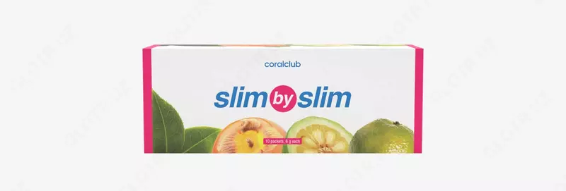 Slim tomonidan ishlab chiqarilgan Coral Club Slim  6 ta osimlik ekstraktidan tayyorlangan vazn yoqotish choyi (parhez qoshimchasi)  10 ta tayoqchali paket (Janubiy Koreya)