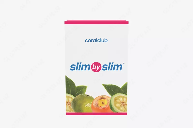 Чай для похудения из 6 растительных экстрактов (БАД) Coral Club Slim by Slim  30 стик-пакетов (Южная Корея)