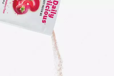  Coral Club Daily Delicious Beauty Shake Malina tamli oqsil kokteyli  500 g / 20 porsiya (Germaniya) - 