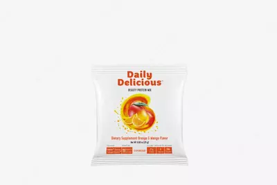 Coral Club Daily Delicious Beauty Shake  apelsin va mango tamli  25 g/porsiya (Germaniya)