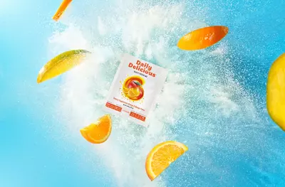  Coral Club Daily Delicious Beauty Shake  apelsin va mango tamli  25 g/porsiya (Germaniya) - 
