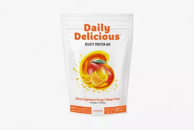 Coral Club Daily Delicious Beauty Shake  apelsin va mango tamli  500 g / 20 porsiya (Germaniya)
