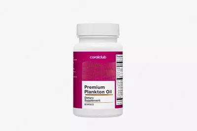 Витаминное масло калануса (БАД) Coral Club Premium Plankton Oil  60 капсул (Испания)