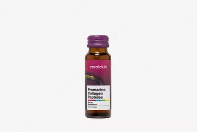  Dengiz suyuq gidrolizlangan kollagen (parhez qoshimchasi) Coral Club Promarin Collagen Peptidlari  10 ta flakondan iborat 1 ta paket. (Tayvan) - 