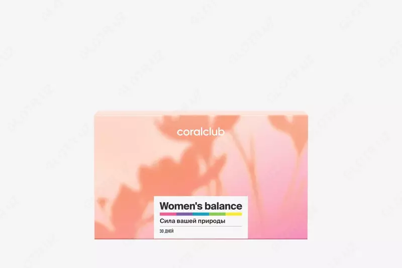 Витаминно-минеральный комплекс для женщин (БАД) Coral Club Womens balance  набор на 30 дней (США  Словения  Испания)