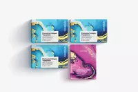 Омолаживающий комплекс Coral Club Promarine Collagen Tripeptides + Advanced Collagen Biocellulose facial mask 5 саше  набор на 30 дней (TCI CO Ltd  Тайвань)