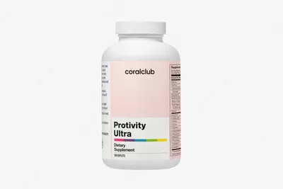Coral Club Protivity Ultra aminokislota va oqsil kompleksi (parhez qoshimchasi)  150 kapsula (AQSh)