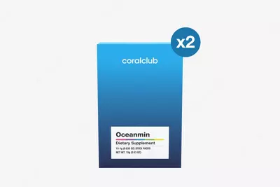 Минеральный комплекс (БАД) Coral Club Оушенмин  курс на 1 месяц  30 стиков. (Тайвань)