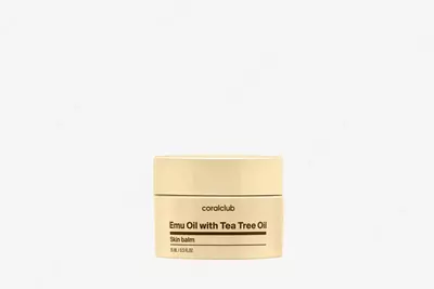 Coral Club teri balzami choy daraxti yogi qoshilgan emu yogi  15 ml. (Kanada)