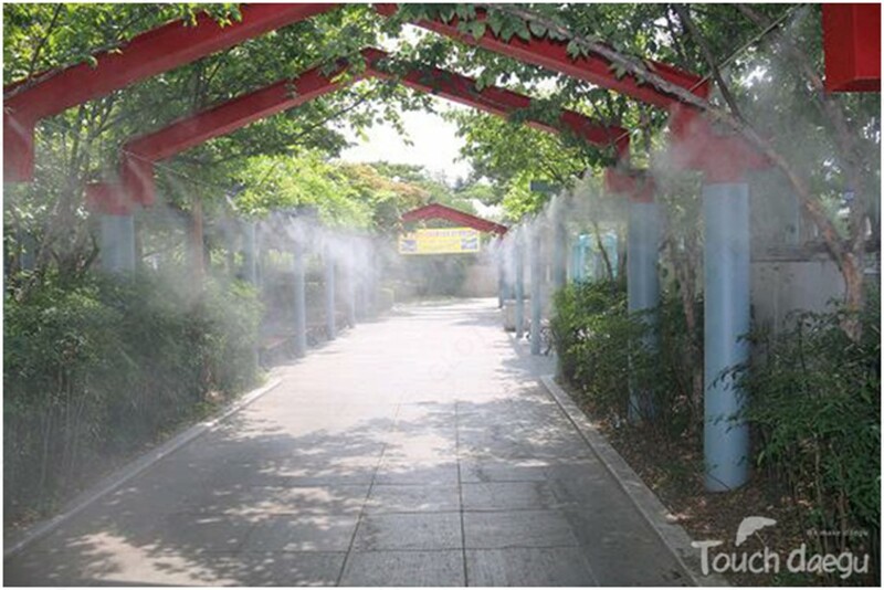  Систем туманного охлаждения - Микроклимат - 