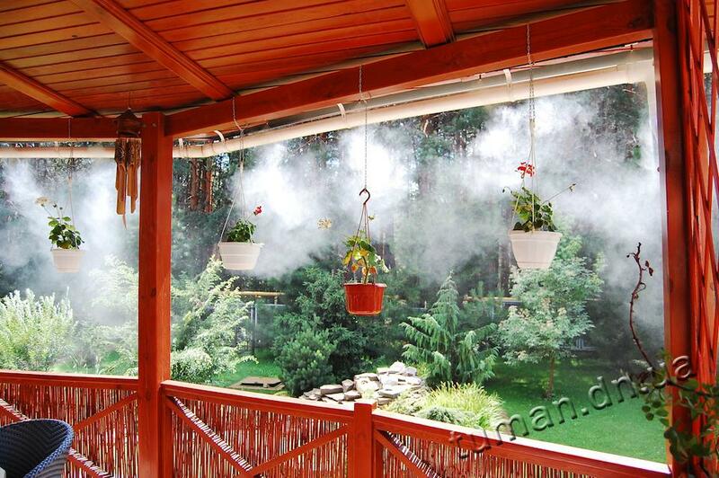  Система туманного охлаждения - Микроклимат. - 