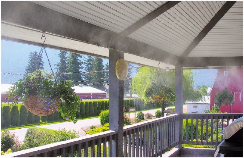   Система туманного охлаждения - Микроклимат.