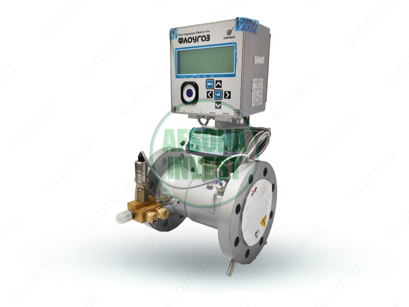 Турбинный счётчик газа КИ-СТГ-ТС-2-A-80/400-1А-Л Ду 80мм