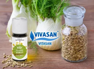 Эфирное масло Фенхель римский Vivasan, Швейцария