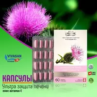Ультра-защита печени с расторопшей в капсулах Vivasan