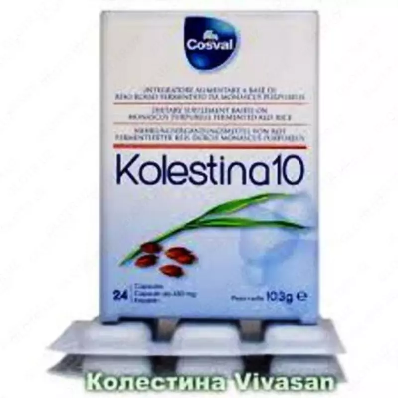 Колестина для профилактики атеросклероза Vivasan