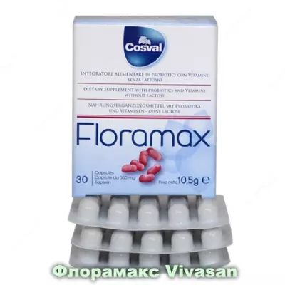 Флорамакс для устранения дисбактериоза Vivasan