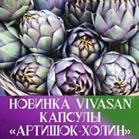 Капсулы Холин-Артишок-Расторопша Vivasan