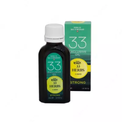 Эфирное масло 33 ТРАВ классич / strong - 521 529.8 сум / шт.