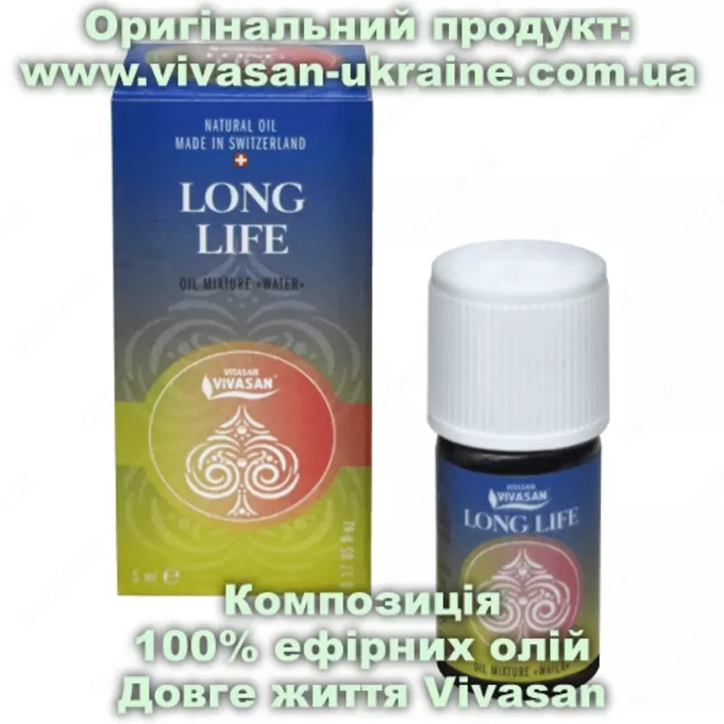  Композиция эфирных масел Долгая жизнь - Long Life 5 мл - 