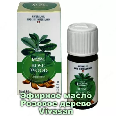 Эфирное масло Розовое дерево Vivasan, Швейцария
