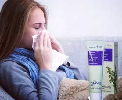 Крем Тимьян при воспалениях Vivasan, Швейцария Крем Тимьян при воспалениях Vivasan, Швейцария