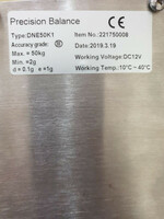 Весы платформенные лабораторные до d=0