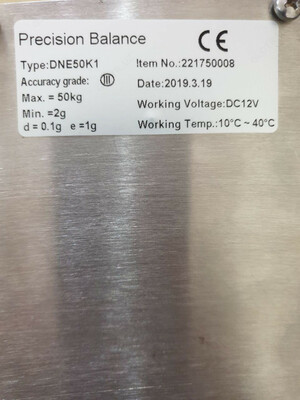 Весы платформенные лабораторные до d=0,1-30кг   250х300мм