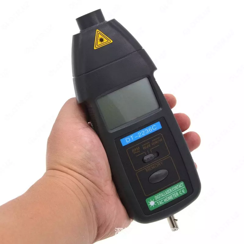 Тахометр DT2236C Контактный и Без контактный