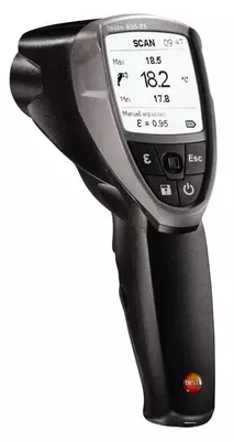 Testo 835-T1 - Базовый ИК-термометр с 4-х точечным лазерным целеуказателем (оптика 50:1)