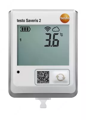 testo Saveris 2-T1 - testo Saveris 2-T1 - WiFi-логгер данных с дисплеем и встроенным сенсором температуры