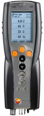 testo 340 - Анализатор дымовых газов для промышленности