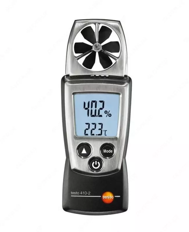 testo 410-2 - Карманный анемометр с крыльчаткой и сенсором влажности Testo