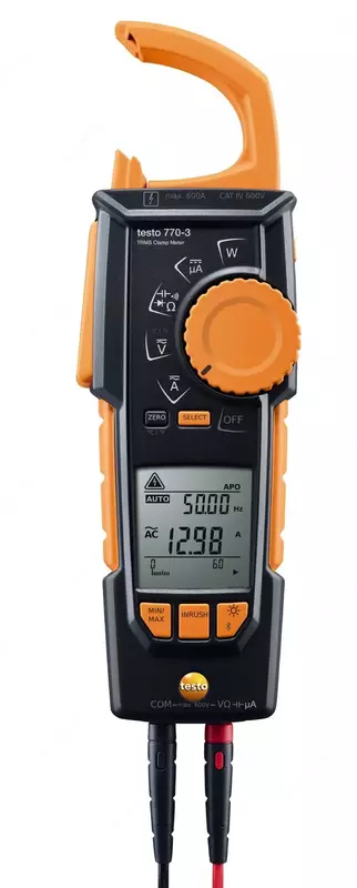 testo 770-3 - Токоизмерительные клещи с Bluetooth®