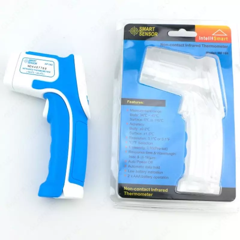 от {0} сум Термометр инфракрасный для тела и поверхности НF180